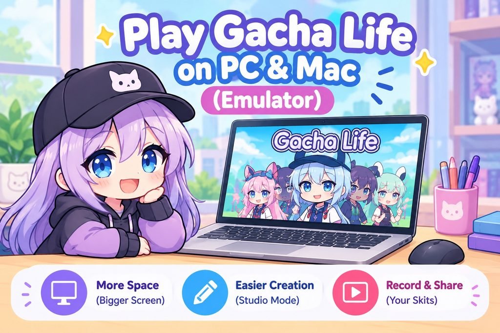 gacha life on PC image